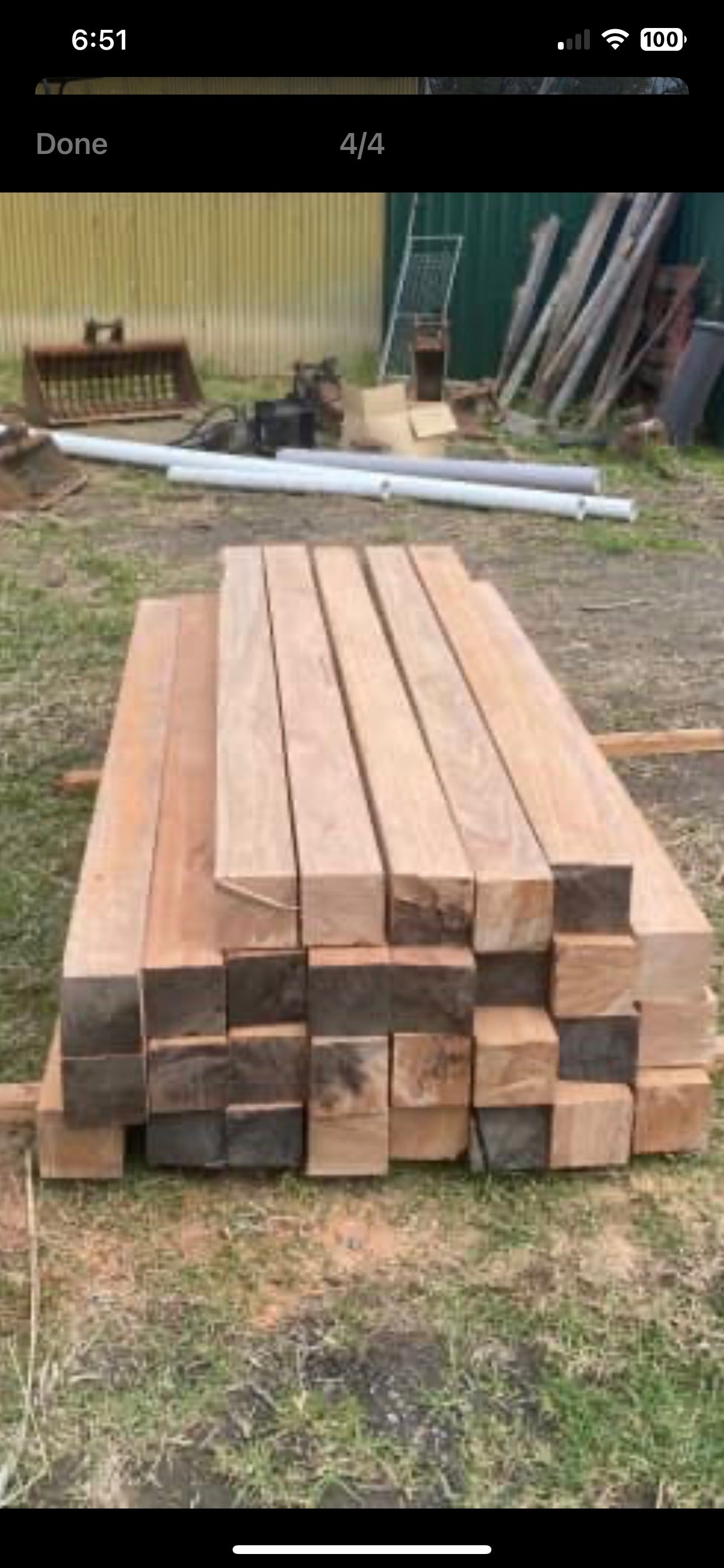 Hardwood Super Posts Class 1